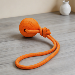 Foam Floating Dog Ball on Rope Dog Tug Toy