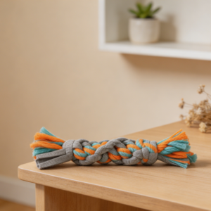 Braided Multi Chew Ring Sweater Rope Dog Toy